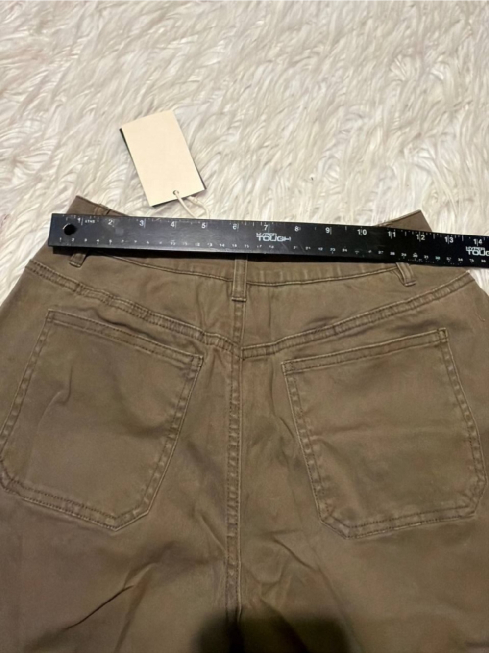 the Flamingals High-Rise Cropped Utility Cargo Pants XS - Picture 4 of 4
